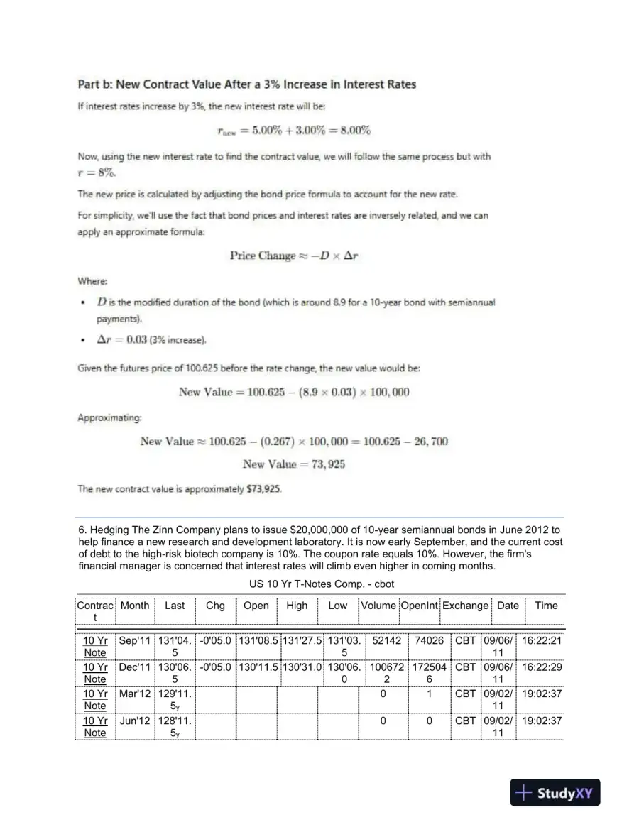 Financial Derivatives and Risk Management Assignment, page 5