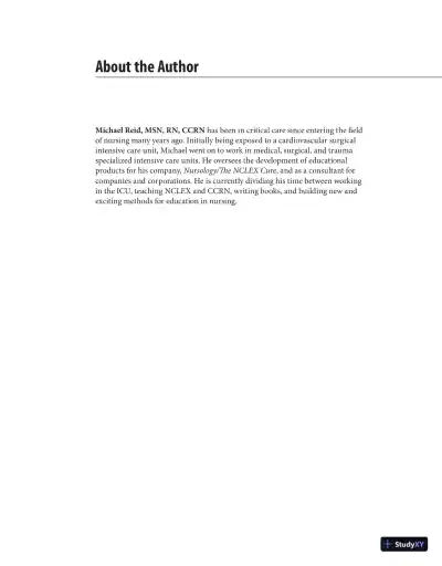 McGraw-Hill Education CCRN Review, 1st Edition (2021) - Page 11 preview image