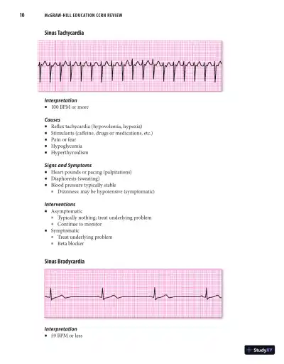 McGraw-Hill Education CCRN Review, 1st Edition (2021) - Page 24 preview image