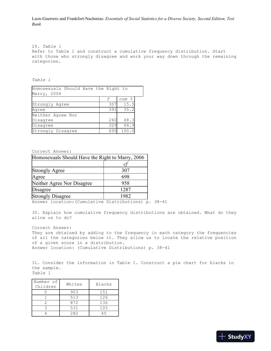 Essentials of Social Statistics for a Diverse Society Second Edition Test Bank, page 15