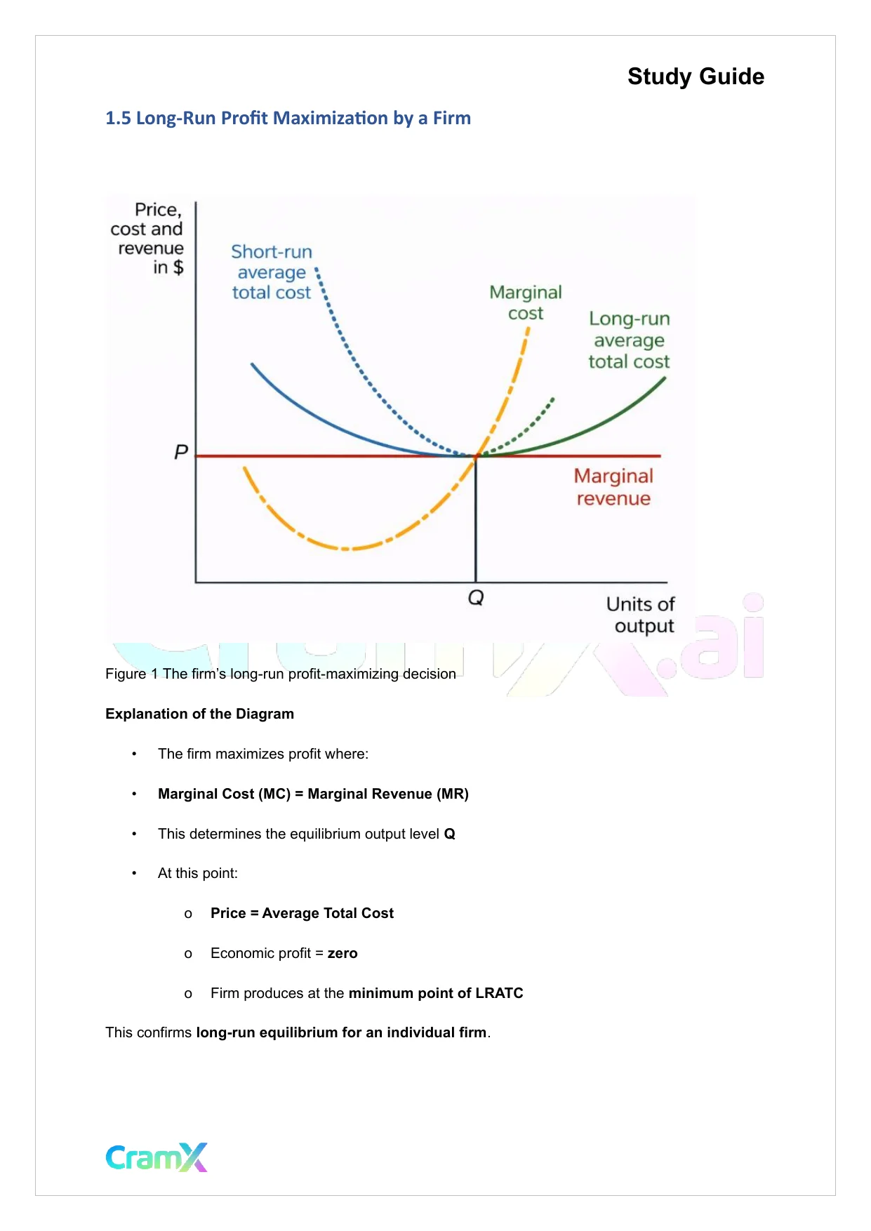 Economics - Perfect Competition - Page 3 preview image
