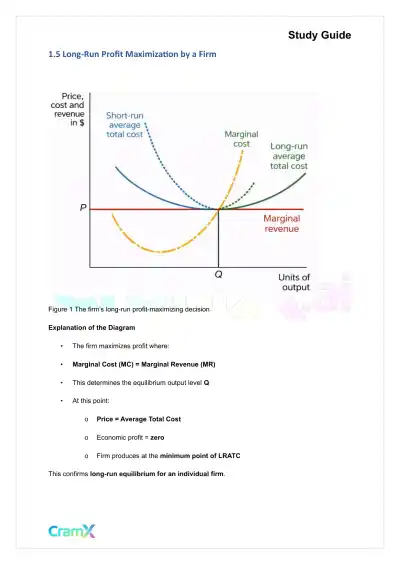 Economics - Perfect Competition - Page 3 preview image