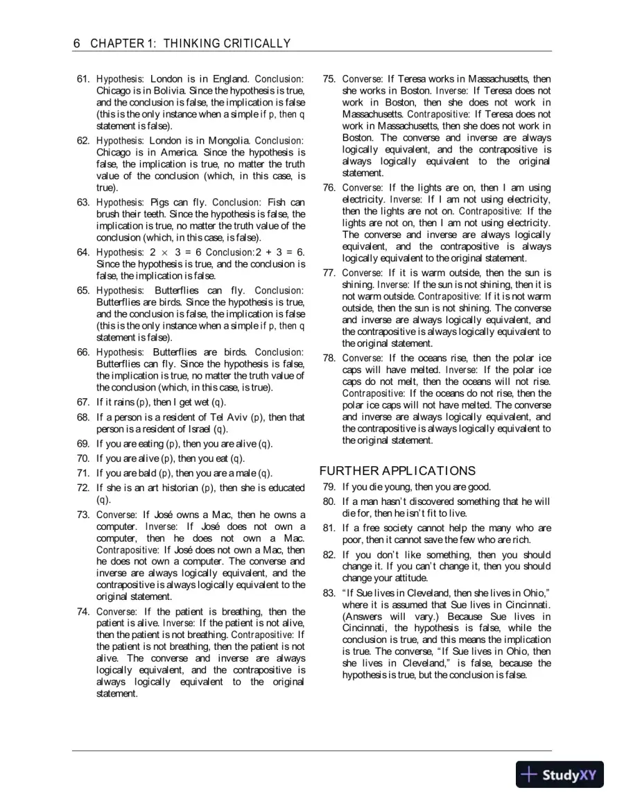 Solution Manual for Using and Understanding Mathematics: A Quantitative Reasoning Approach, 7th edition, page 10