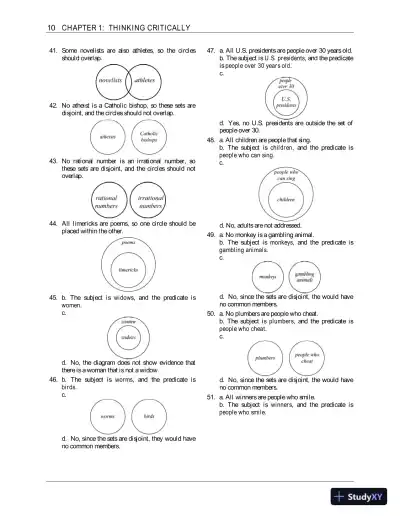 Solution Manual for Using and Understanding Mathematics: A Quantitative Reasoning Approach, 7th edition - Page 14 preview image