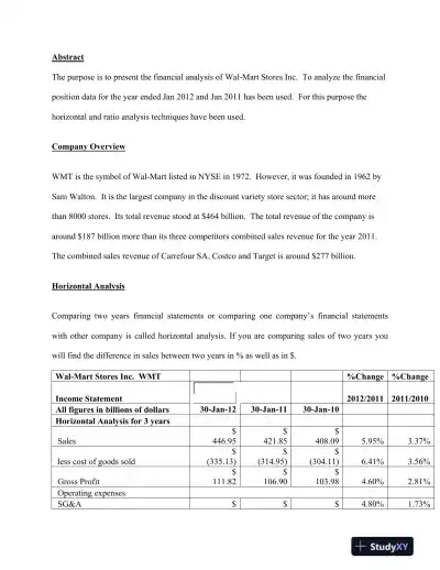 ACC 205 Financial Statement Analysis - Page 3 preview image