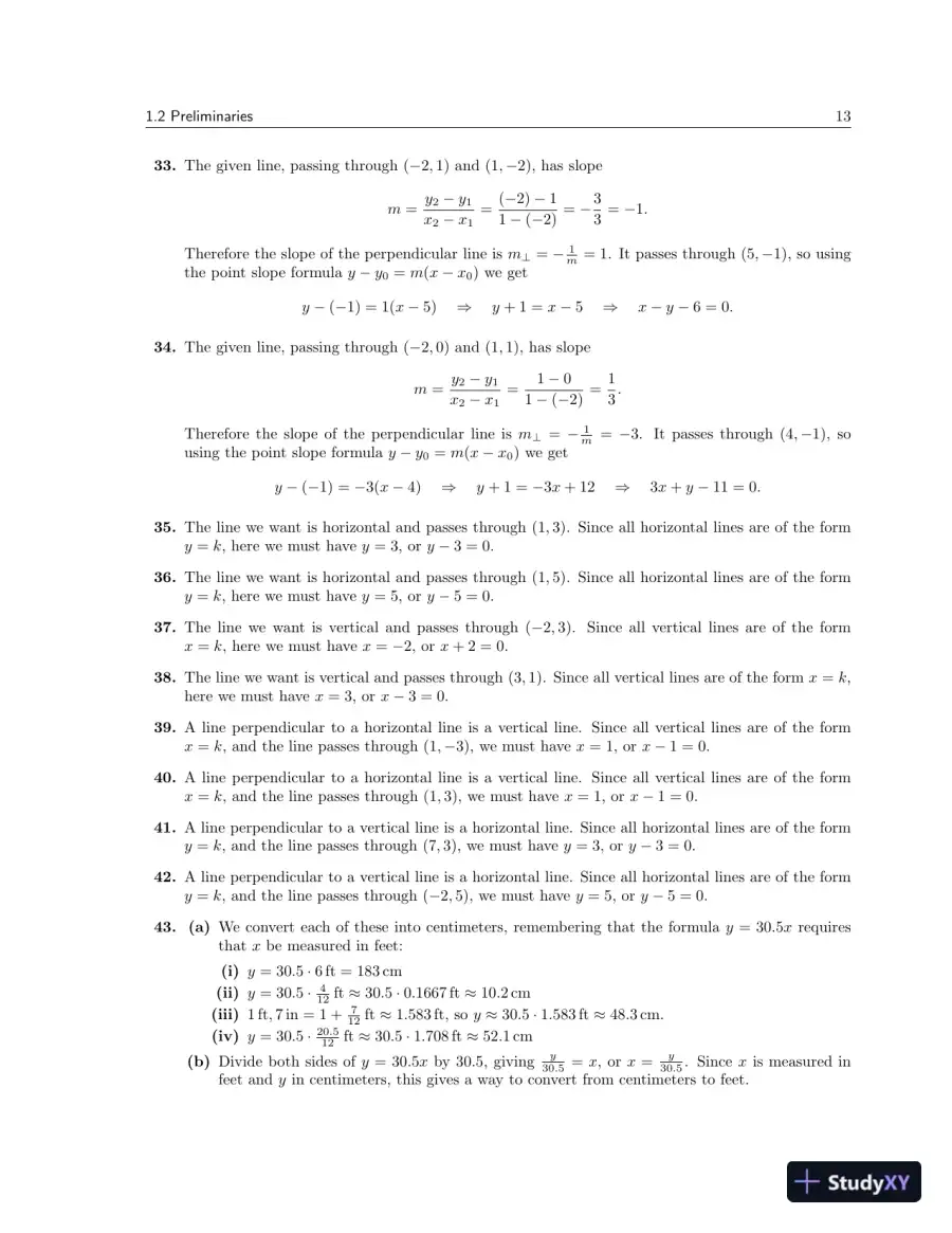 Solution Manual for Calculus For Biology and Medicine, 4th Edition, page 15