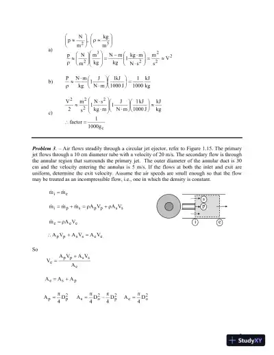 Solution Manual For Gas Dynamics, 3rd Edition - Page 3 preview image