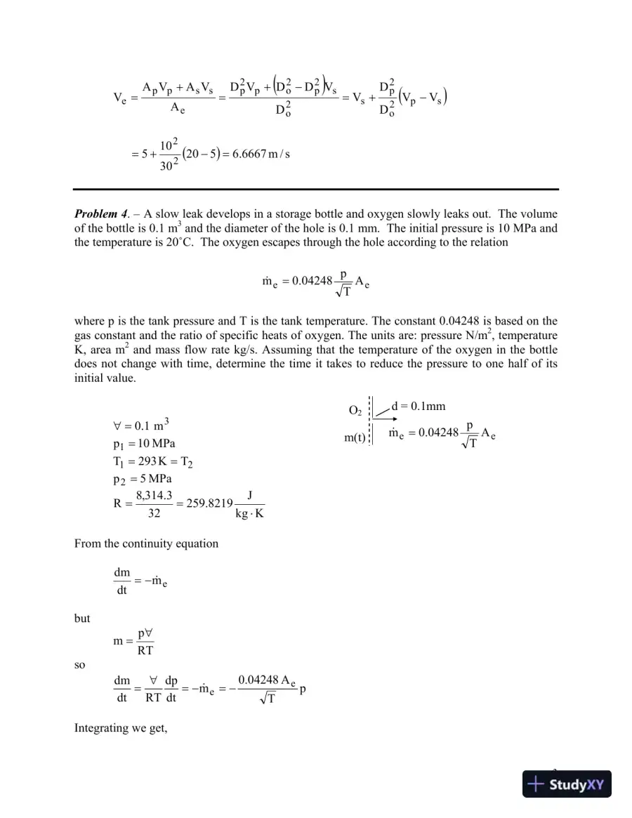 Solution Manual For Gas Dynamics, 3rd Edition, page 4