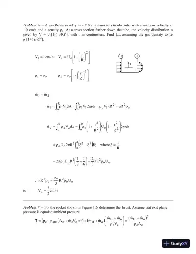 Solution Manual For Gas Dynamics, 3rd Edition - Page 6 preview image