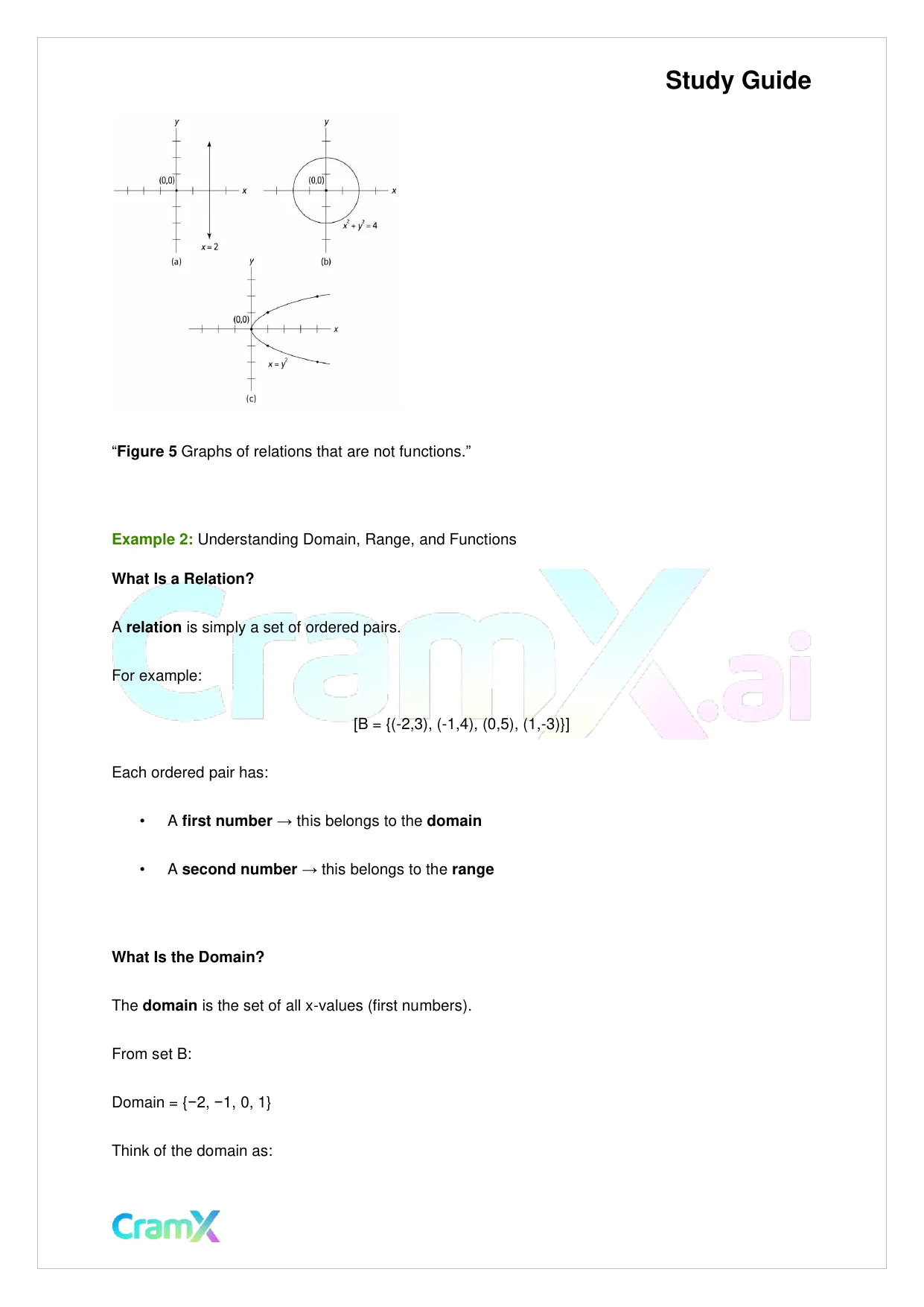 Algebra I – Functions and Variations - Page 7 preview image
