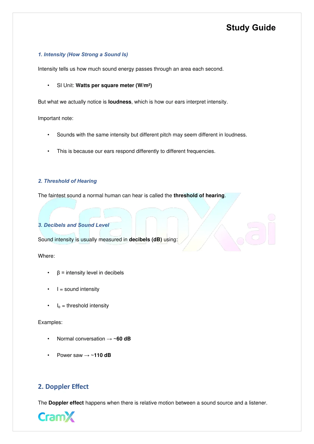 Physics – Waves and Sound - Page 2 preview image