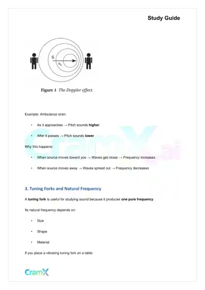 Physics – Waves and Sound - Page 3 preview image