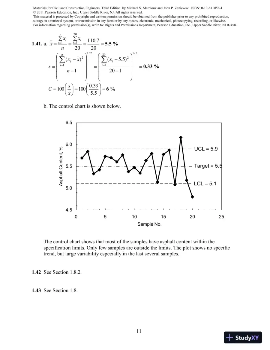 Solution Manual For Materials For Civil And Construction Engineers, 3rd Edition, page 12