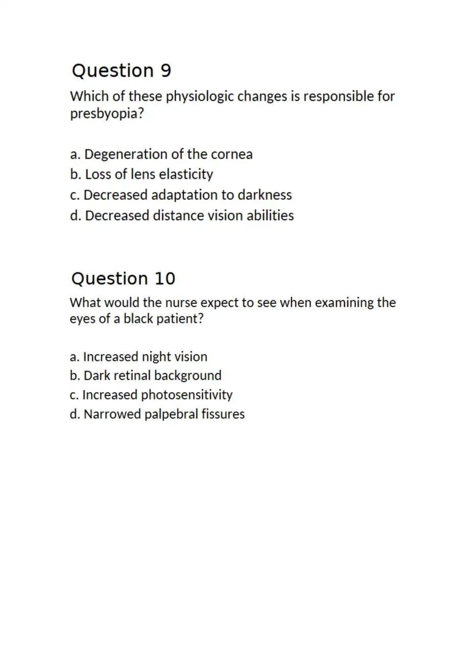 NSG 3160 NCLEX Review Chapter 15, page 5