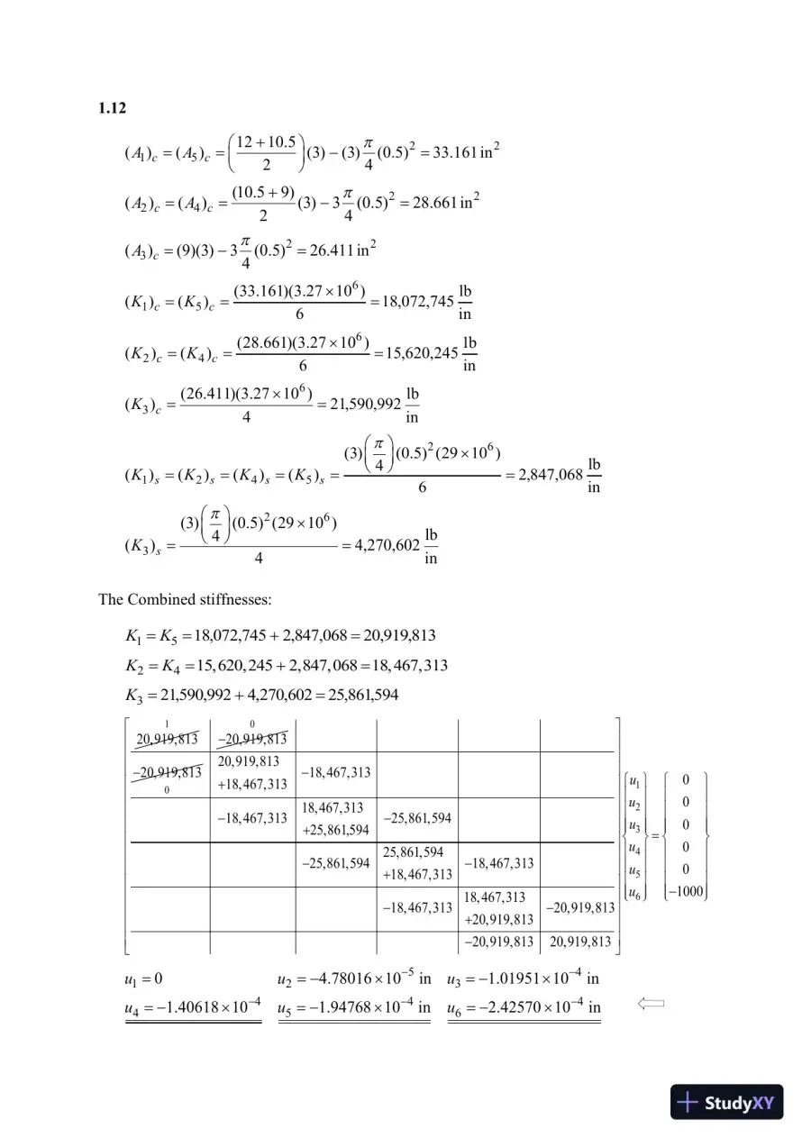 Solution Manual for Finite Element Analysis: Theory and Application with ANSYS, 5th Edition, page 16