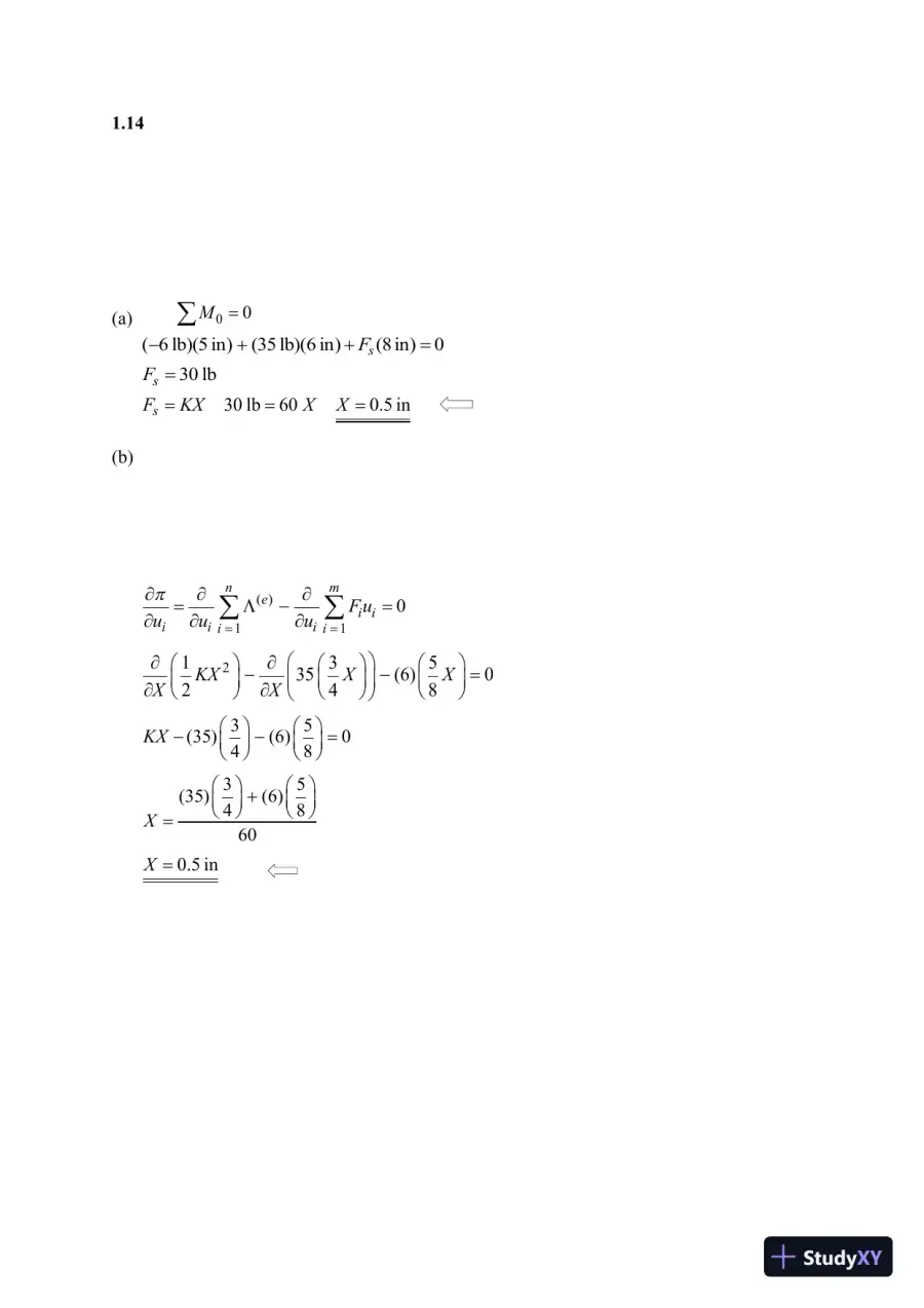 Solution Manual for Finite Element Analysis: Theory and Application with ANSYS, 5th Edition, page 19