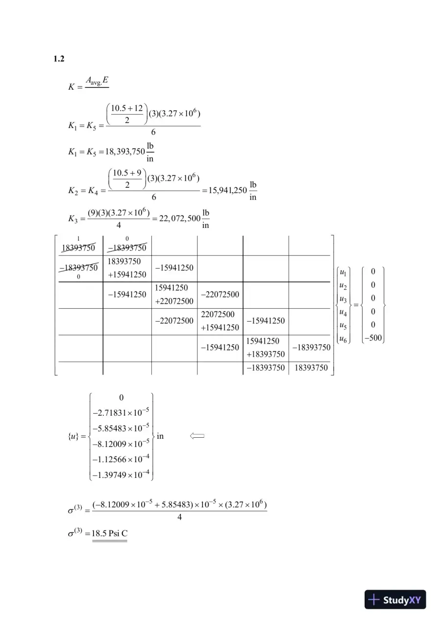 Solution Manual for Finite Element Analysis: Theory and Application with ANSYS, 5th Edition, page 4