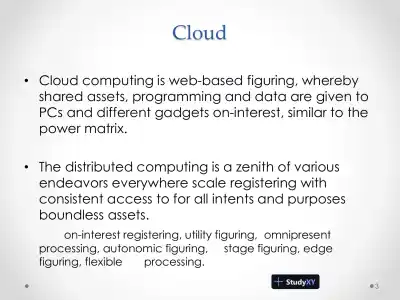 Cloud Computing For Market Advantage - Page 3 preview image