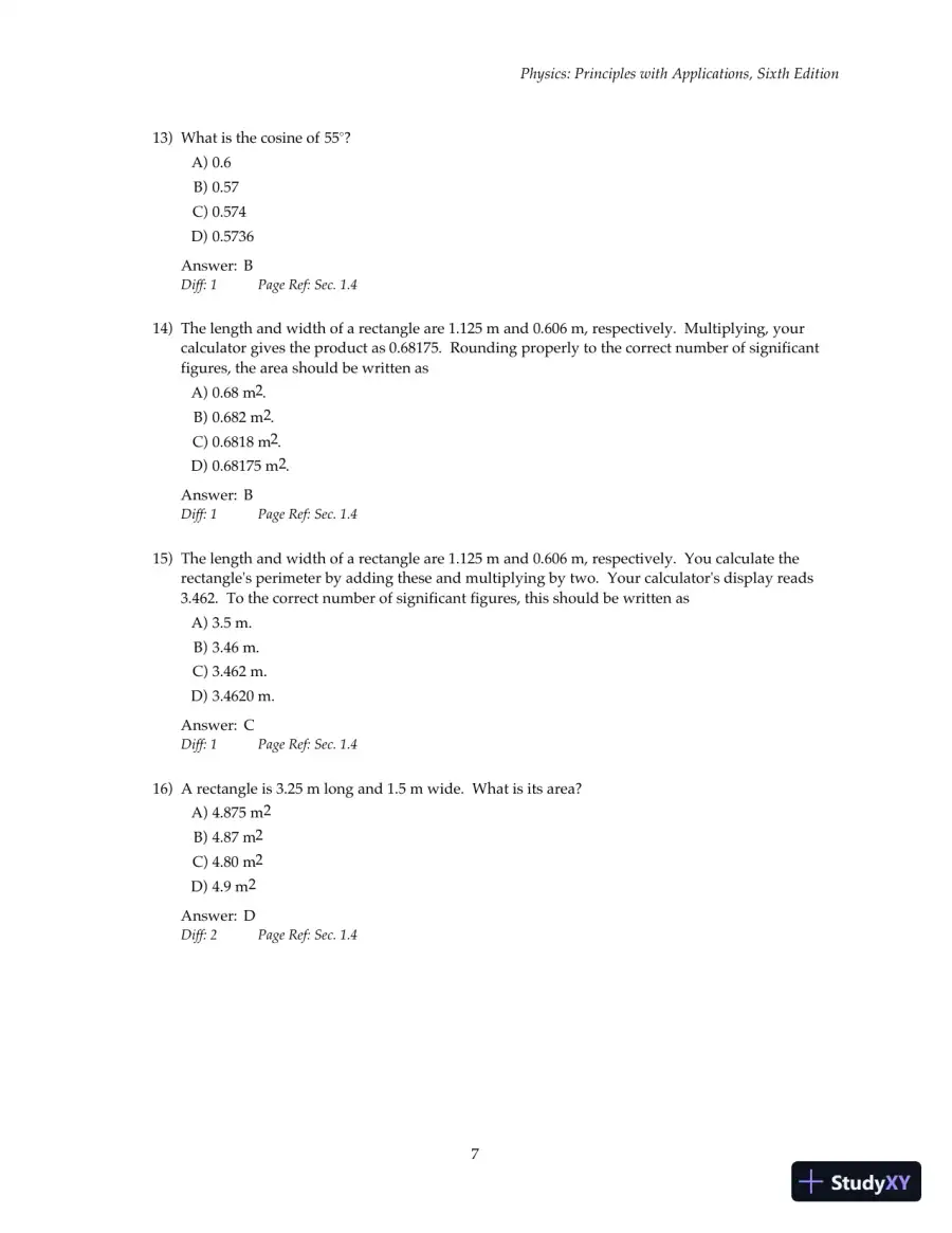 Test Bank For Physics: Principles with Applications, 6th Edition, page 12
