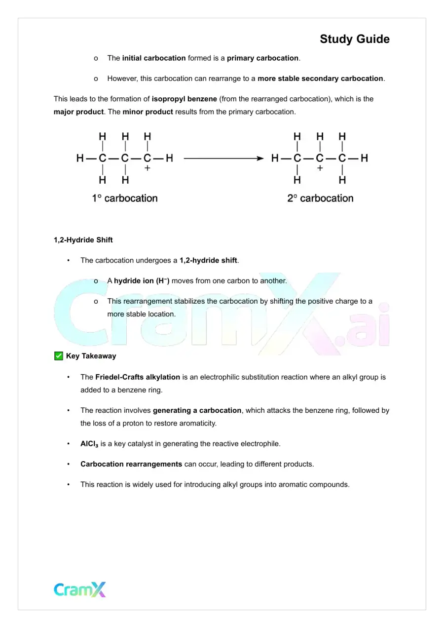 Organic Chemistry II - Reactions of Aromatic Compounds, page 4