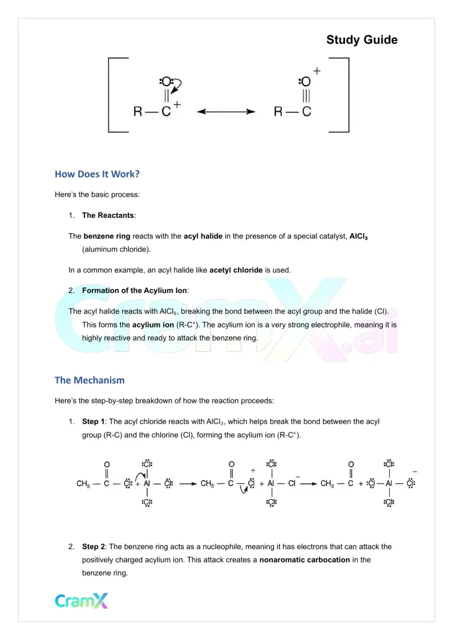 Organic Chemistry II - Reactions of Aromatic Compounds, page 6