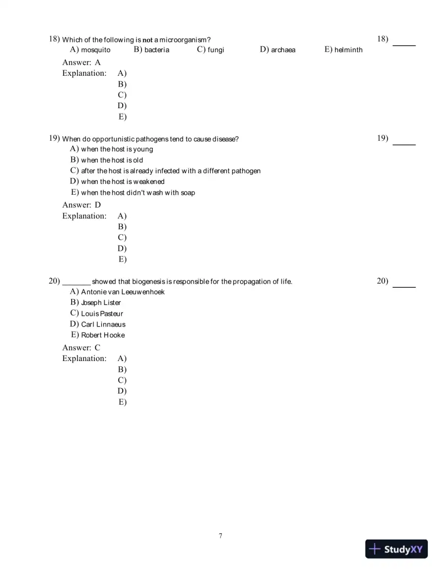 Microbiology: Basic and Clinical Principles, 1st Edition Test Bank, page 8