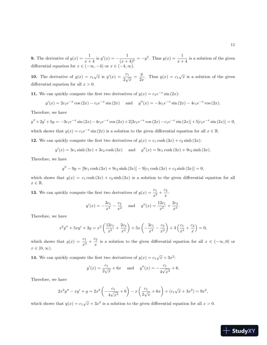 Solution Manual For Differential Equations And Linear Algebra, 3rd Edition, page 12