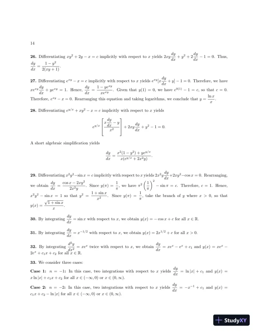 Solution Manual For Differential Equations And Linear Algebra, 3rd Edition, page 15