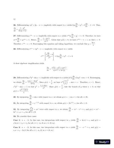 Solution Manual For Differential Equations And Linear Algebra, 3rd Edition - Page 15 preview image