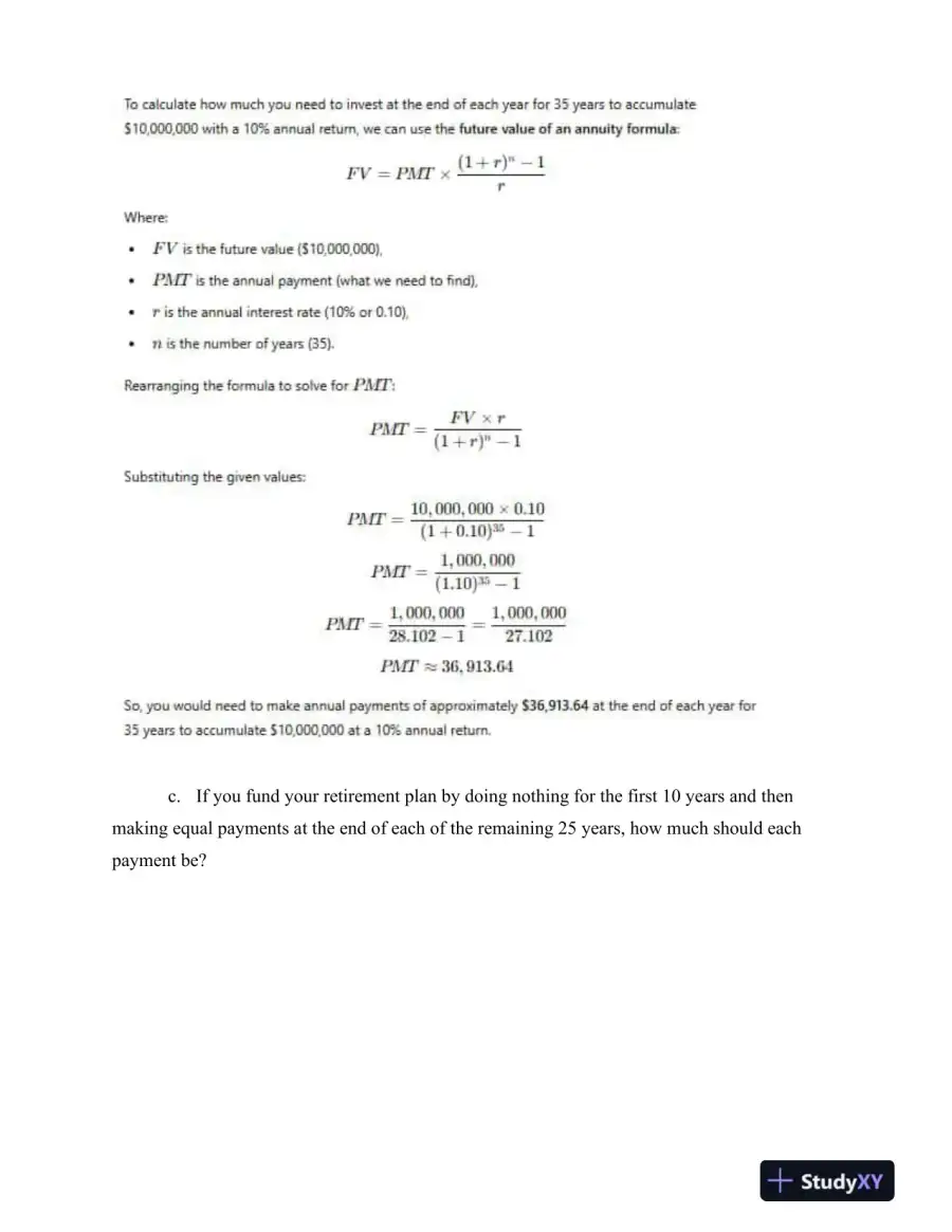 Financial Planning, Investment Strategies, and Foreign Exchange Analysis, page 3