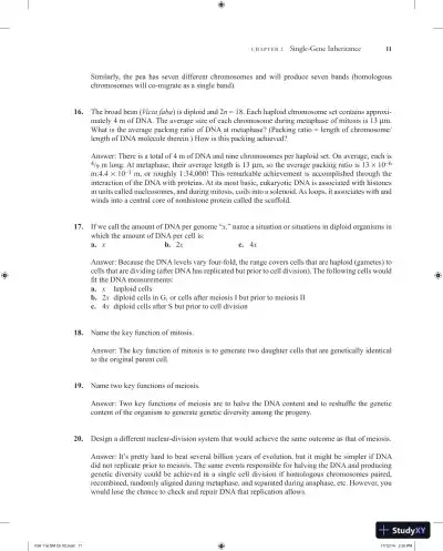 Introduction to Genetic Analysis Eleventh Edition Solution Manual - Page 12 preview image