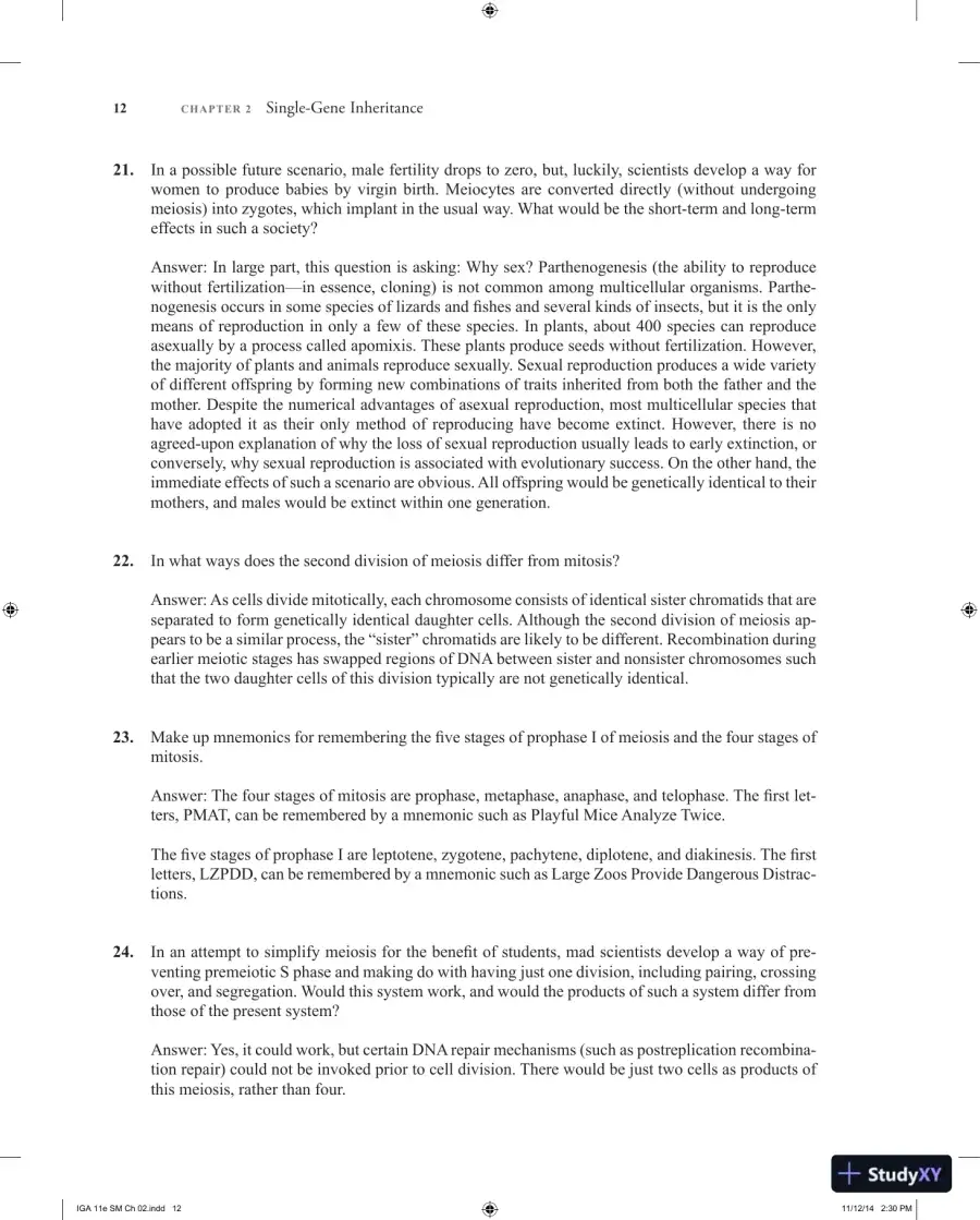 Introduction to Genetic Analysis Eleventh Edition Solution Manual, page 13