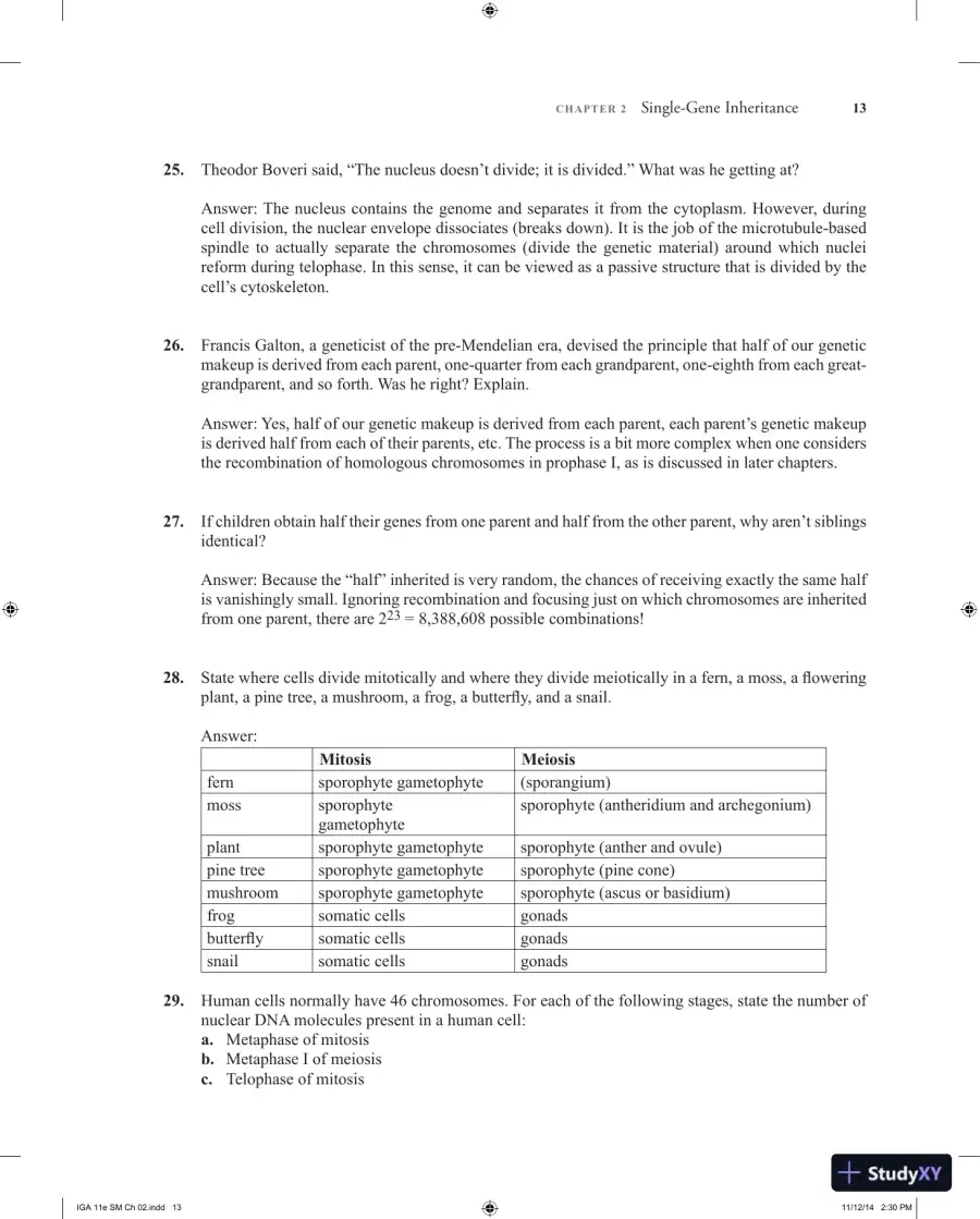 Introduction to Genetic Analysis Eleventh Edition Solution Manual, page 14