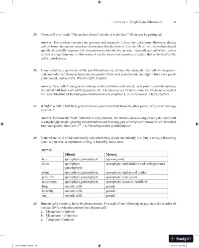 Introduction to Genetic Analysis Eleventh Edition Solution Manual - Page 14 preview image