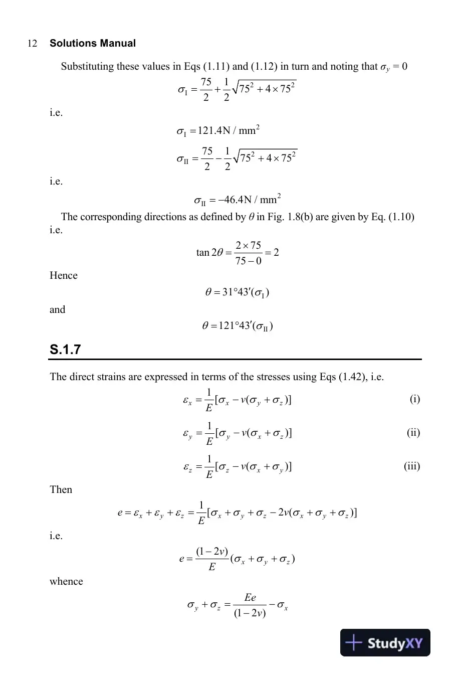 Aircraft Structures for Engineering Students, 5th Edition Solution Manual, page 12