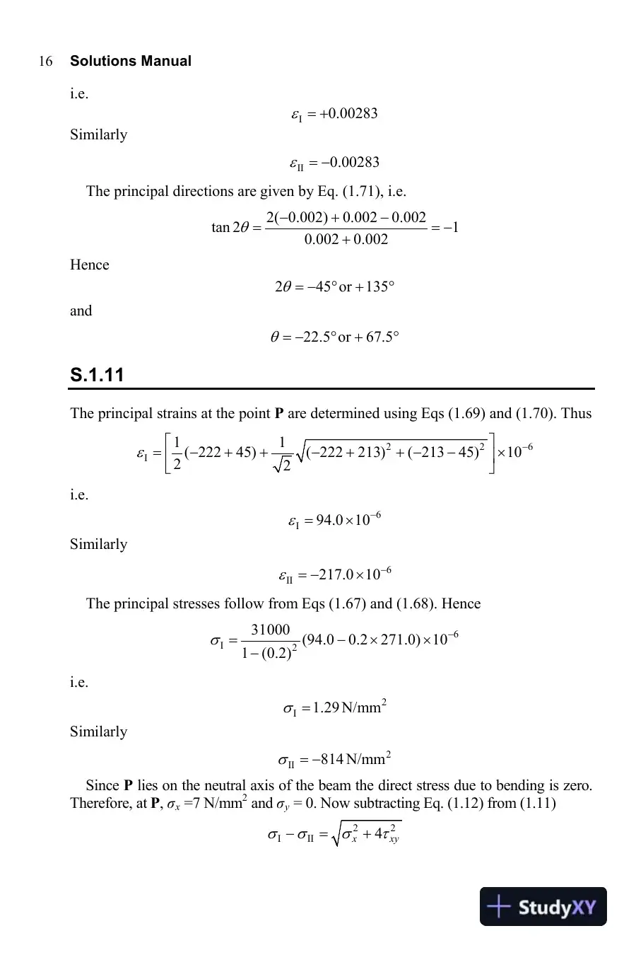Aircraft Structures for Engineering Students, 5th Edition Solution Manual, page 16