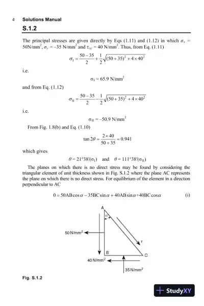 Aircraft Structures for Engineering Students, 5th Edition Solution Manual - Page 4 preview image