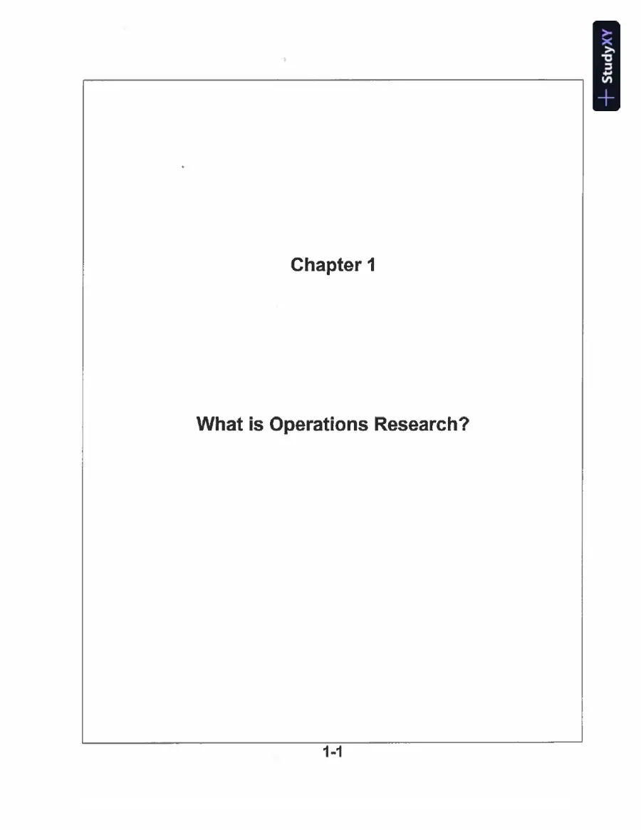 Solution Manual for Operations Research: An Introduction, 10th Edition, page 4
