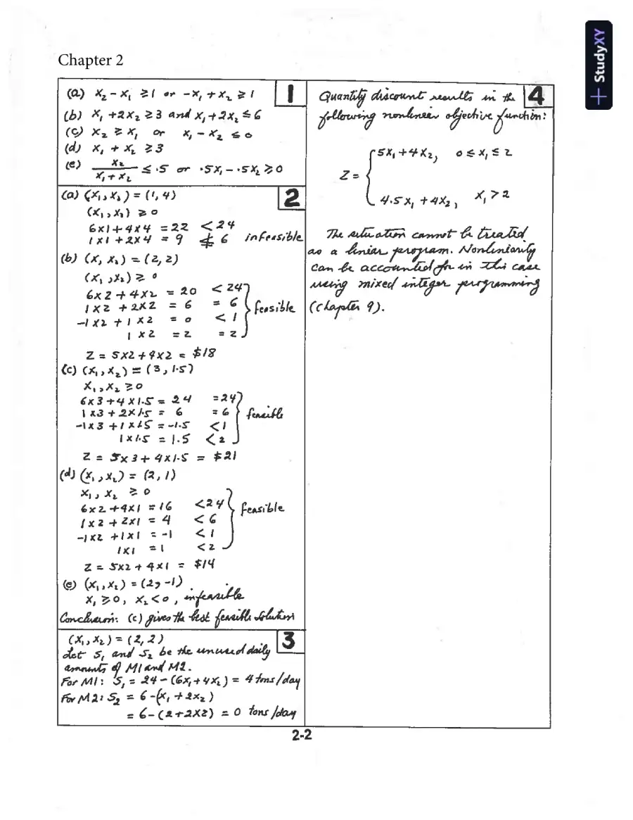 Solution Manual for Operations Research: An Introduction, 10th Edition, page 9