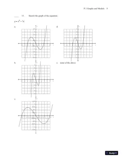 Test Bank for Calculus of a Single Variable, 10th Edition - Page 12 preview image