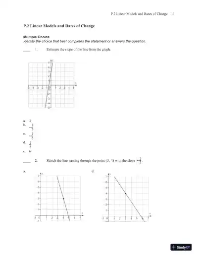 Test Bank for Calculus of a Single Variable, 10th Edition - Page 14 preview image