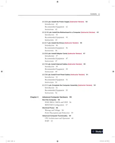 Solution Manual for IT Essentials Labs and Study Guide Version 7 - Page 10 preview image