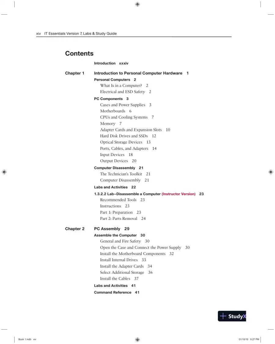 Solution Manual for IT Essentials Labs and Study Guide Version 7, page 9