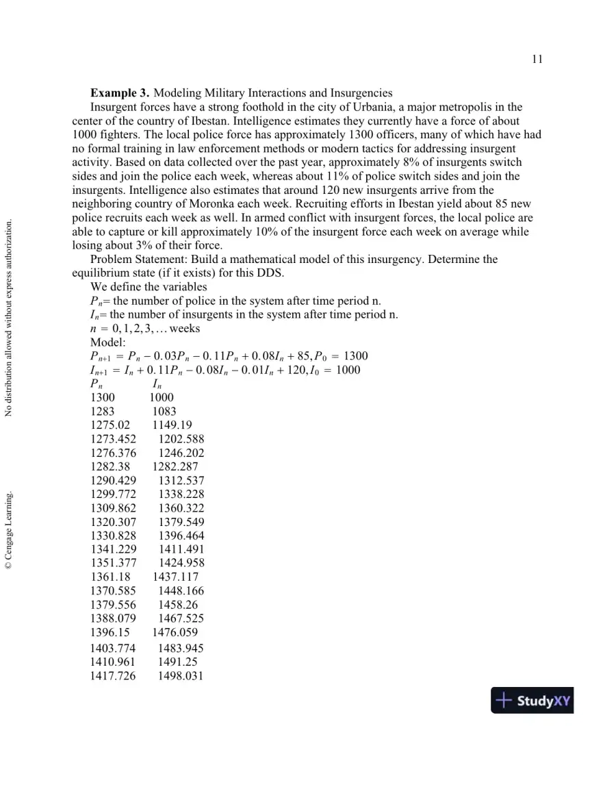 Solution Manual for A First Course in Mathematical Modeling, 5th Edition, page 15