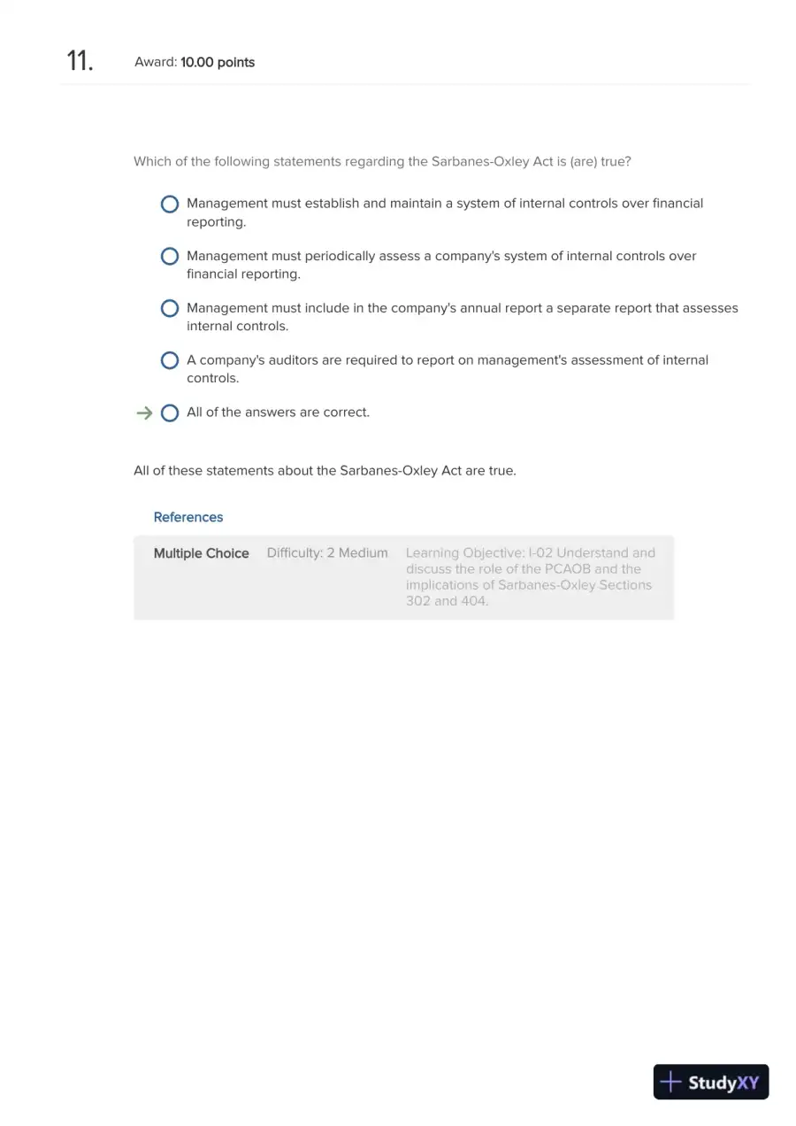 Test Bank For International Accounting, 5th Edition, page 9