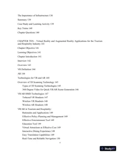 Technology Strategies for the Hospitality Industry, 3rd Edition Class Notes - Page 20 preview image