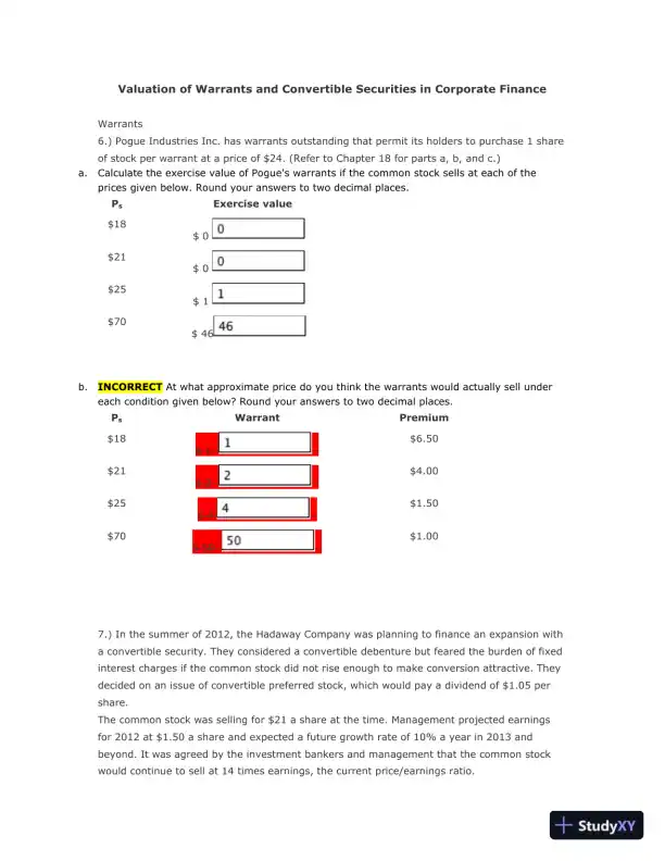 Valuation Of Warrants And Convertible Securities In Corporate Finance - Page 1 preview image