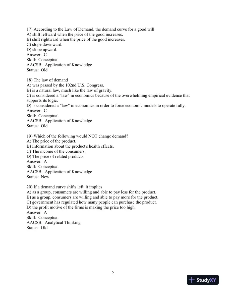 Test Bank for Managerial Economics And Strategy, 3rd Edition, page 16