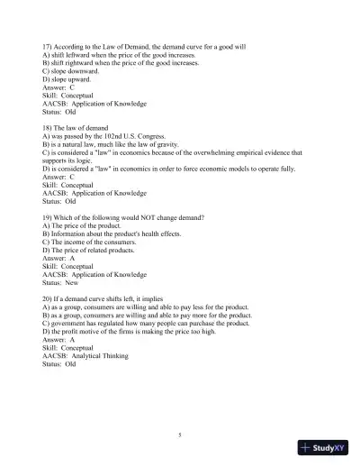 Test Bank for Managerial Economics And Strategy, 3rd Edition - Page 16 preview image