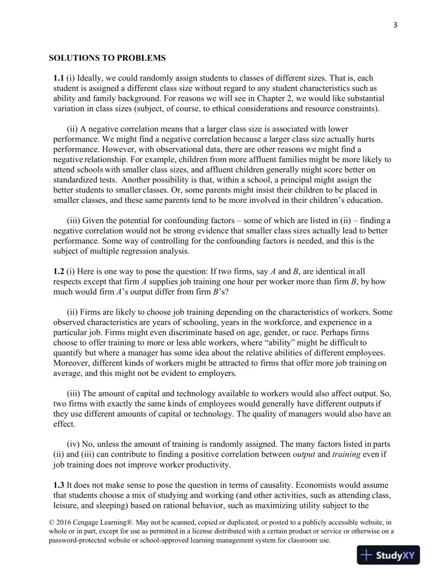 Class Notes for Introductory Econometrics: A Modern Approach , 7th Edition, page 4